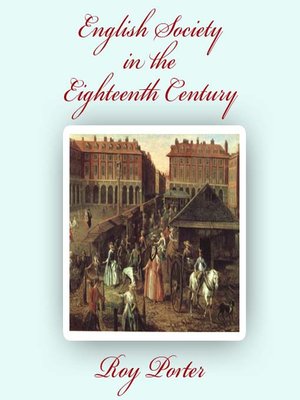 cover image of English Society in the Eighteenth Century